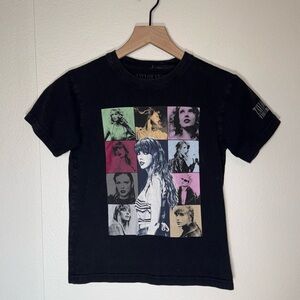 TAYLOR SWIFT ERAS TOUR youth official merchandise double sided concert tee S